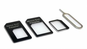 Mocny solidny adapter SIM 4w1 + kluczyk