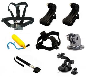 Zestaw części do GoPro ZDX-139 8 elementów