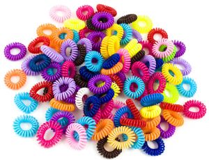 Gumka do włosów silikonowa sprężyna INVISIBOBBLE 100szt mix kolor